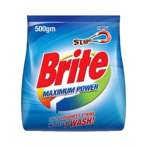 Brite Maximum Power Detergent - 500 Gm