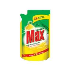 Lemon Max Pb Dishwash (Pouch) - 450 Gm