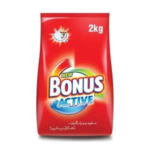 New Bonus Active Detergent - 2 Kg