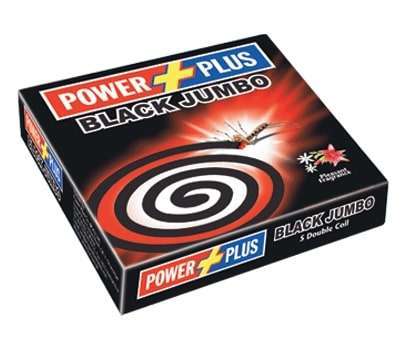 Power Plus Black Jumbo (Coils) Insect Killer Jumbo 10 Pieces