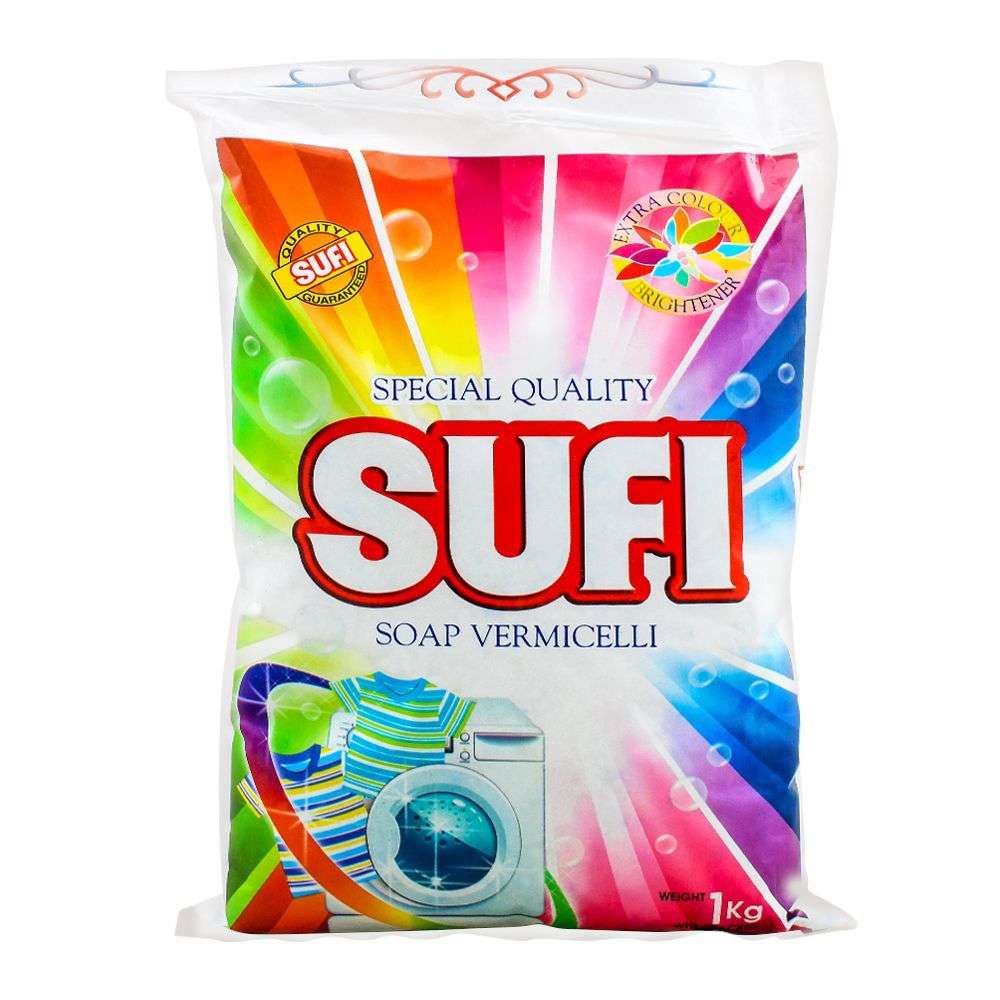 Sufi Soap Vermicelli Detergent Soap 1 Kg