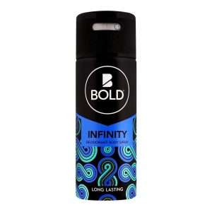 Bold Infinity Fantasy Long Lasting Deodorant Body Spray, For Men - 150ml