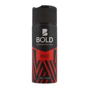 Bold Wild Long Lasting Deodorant Body Spray, For Men - 150ml