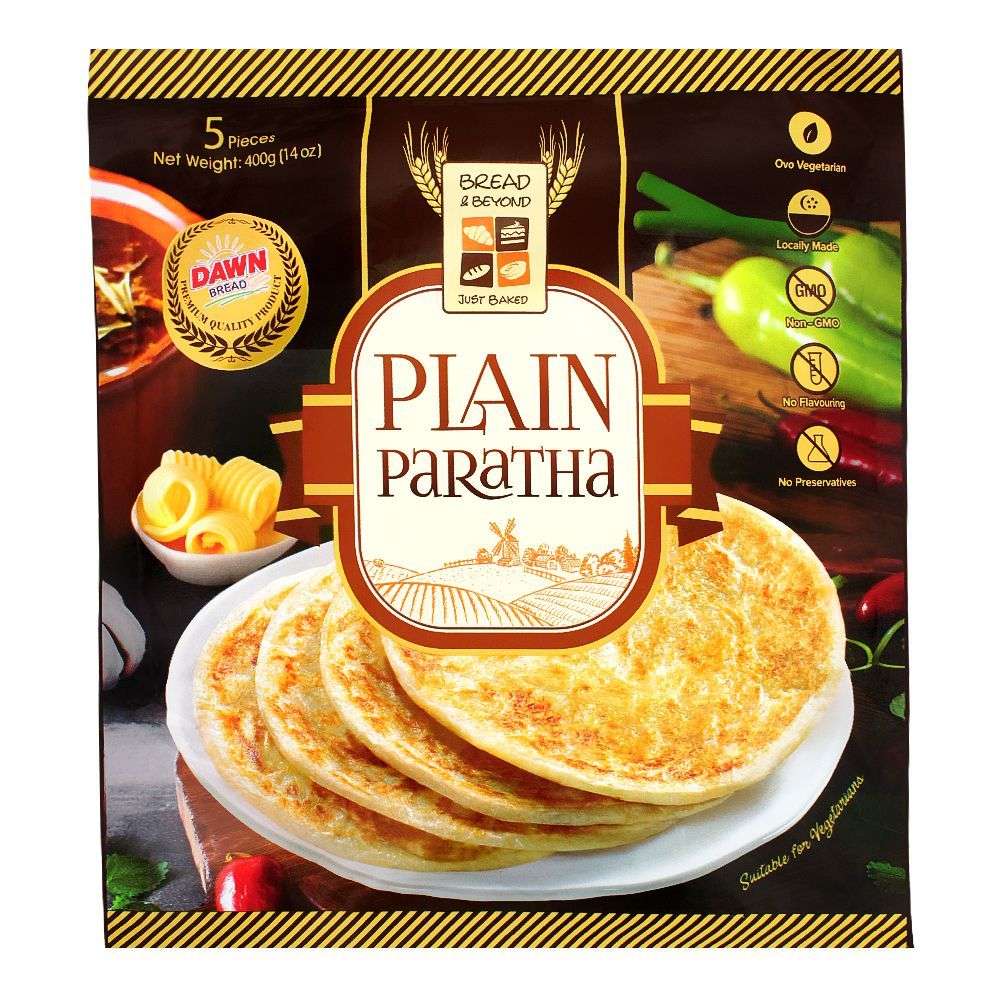 Bread & Beyond Plain Paratha 5 Pieces