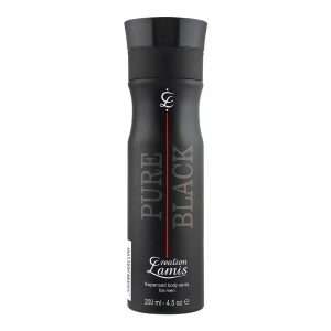 Creation Lamis Pure Black Fragranced Body Spray For Men - 200ml