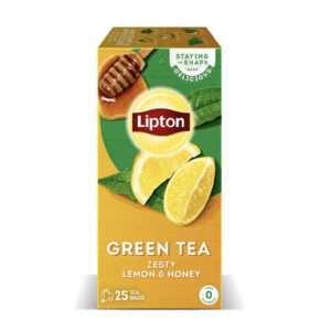 Lipton Green Tea Zesty Lemon and Honey - 25 Tea Bags