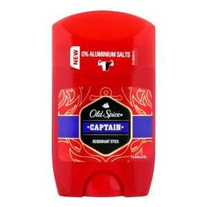 Old Spice Captain 0% Aluminium Salts Deodorant Stick - 50ml