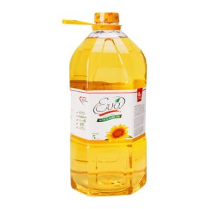 Eva Sunflower Cooking Oil (Bottle) - 5Ltr